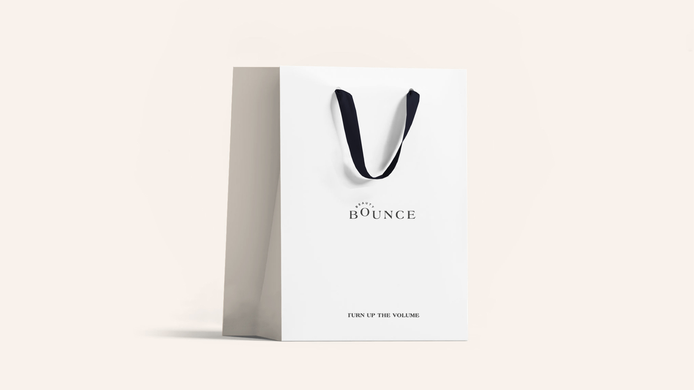 Bounce Beauty Brand Identity by Guided Agency