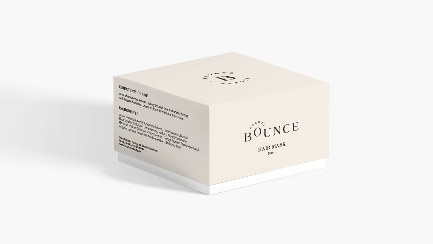 Bounce Beauty Brand Identity by Guided Agency