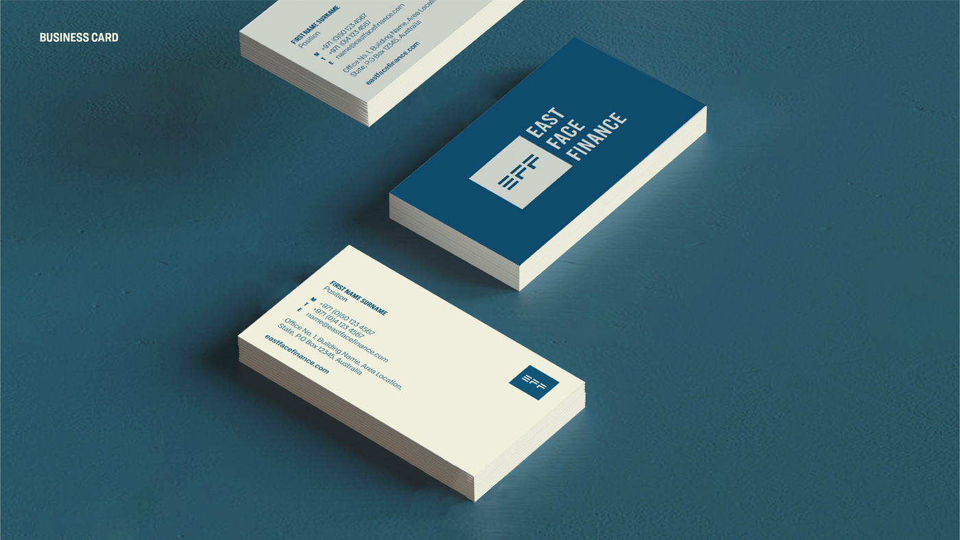 East Face Finance Brand Identity by Guided Agency