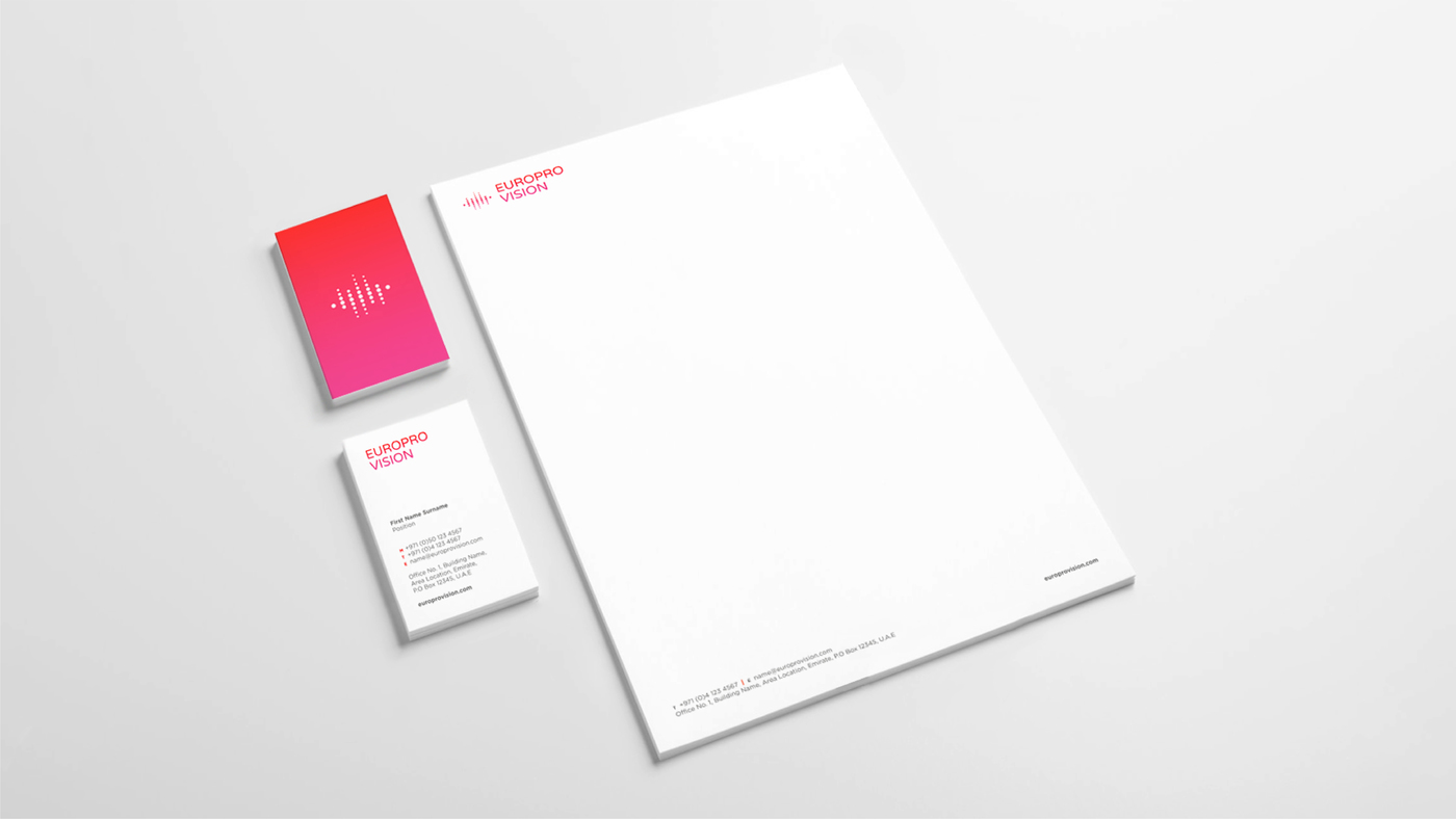 EUROPRO Vision Brand Identity by Guided Agency