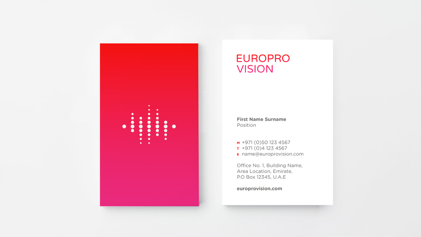 EUROPRO Vision Brand Identity by Guided Agency